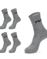 [FILA] Signature Double Cushion Mid Socks 3色 [5PACK] 韓国人気 男女共用 ファッションソックス セット商品 贈り物 学生ソックス ソックスセット ギフトセット - コクモト KOCUMOTO