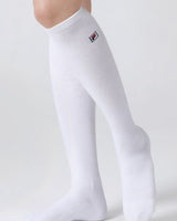 [FILA] Symbol Double Cushion Over Knee Socks 2色 [3PACK] ニソックス 女性服 韓国ファッション 韓国人気 日常服 夏ファッション セット商品 贈り物 - コクモト KOCUMOTO