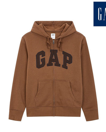 [GAP] [2022 FW] Heritage logo patch hood zip-up_ BROWN (5112427008071) (XS-XL) - コクモト KOCUMOTO