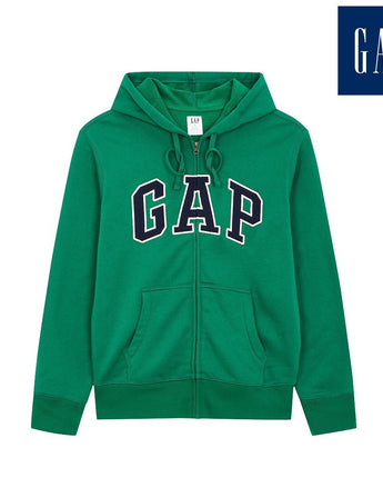 [GAP] [2022 FW] Heritage logo patch hood zip-up_ GREEN (5112427008041) (XS-XL) - コクモト KOCUMOTO