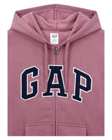 [GAP] [2022 FW] Heritage logo patch hood zip-up_ PINK (5112427008066) (XS-XL) - コクモト KOCUMOTO