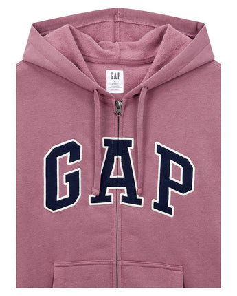 [GAP] [2022 FW] Heritage logo patch hood zip-up_ PINK (5112427008066) (XS-XL) - コクモト KOCUMOTO