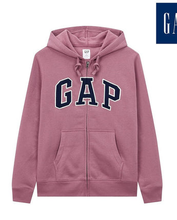 [GAP] [2022 FW] Heritage logo patch hood zip-up_ PINK (5112427008066) (XS-XL) - コクモト KOCUMOTO