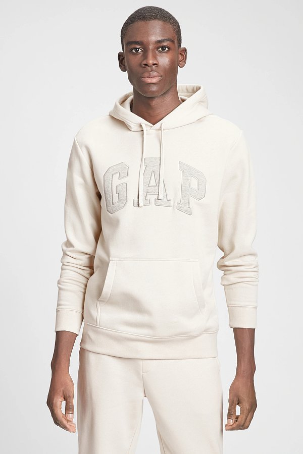 [GAP] [2023 FW] Heritage logo hooded sweatshirt_ LIGHT BEIGE (5113327004002) (XS-XXL) - コクモト KOCUMOTO