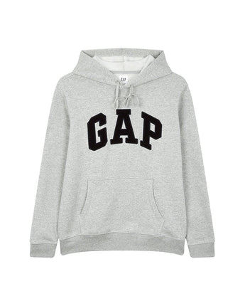 [GAP] [2023 FW] Heritage logo hooded sweatshirt_ MELANGE GRAY (5113327001081) (XS-XXL) - コクモト KOCUMOTO