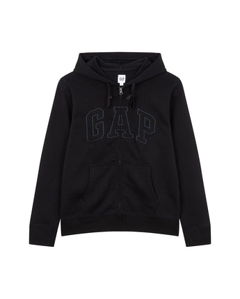 [GAP] [2023 FW] Heritage logo hooded zip-up_ BLACK (5113327007099) (XS-XXL) - コクモト KOCUMOTO