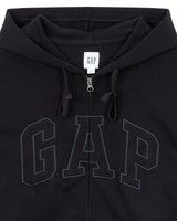 [GAP] [2023 FW] Heritage logo hooded zip-up_ BLACK (5113327007099) (XS-XXL) - コクモト KOCUMOTO