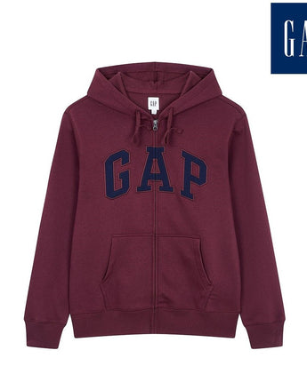 [GAP] [2023 FW] Heritage logo hooded zip-up_ BURGUNDY (5113327009070) (XS-XL) - コクモト KOCUMOTO