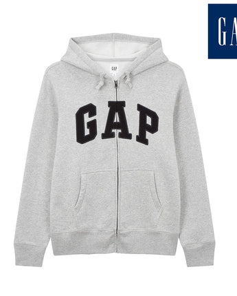 [GAP] [2023 FW] Heritage logo hooded zip-up_ MELANGE GRAY (5113327006081) (XS-XXL) - コクモト KOCUMOTO