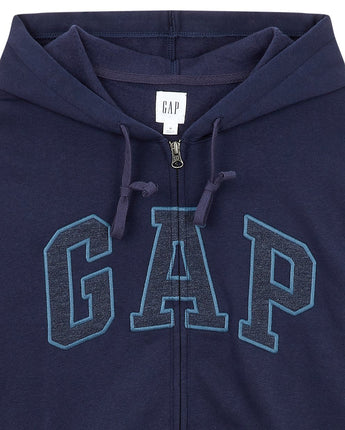 [GAP] [2023 FW] Heritage logo hooded zip-up_ NAVY (5113327007056) (XS-XXL) - コクモト KOCUMOTO