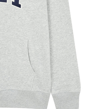 [GAP] [2023 FW] Logo patch easy hooded sweatshirt_ MELANGE GRAY (5113327201081) (XS-XXL) - コクモト KOCUMOTO