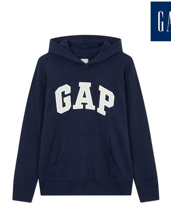 [GAP] [2023 FW] Logo patch easy hooded sweatshirt_ NAVY (5113327201056) (XS-XXL) - コクモト KOCUMOTO