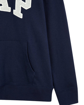 [GAP] [2023 FW] Logo patch easy hooded sweatshirt_ NAVY (5113327201056) (XS-XXL) - コクモト KOCUMOTO