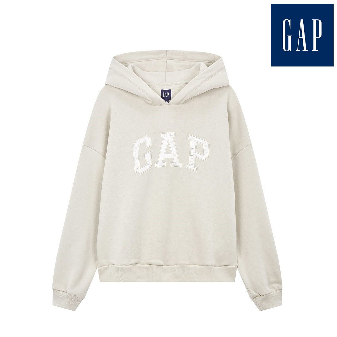 [GAP] [2023 FW] [Women] Drop shoulder soft hooded T-shirt_ BEIGE (5123327101011) (XS-L) - コクモト KOCUMOTO