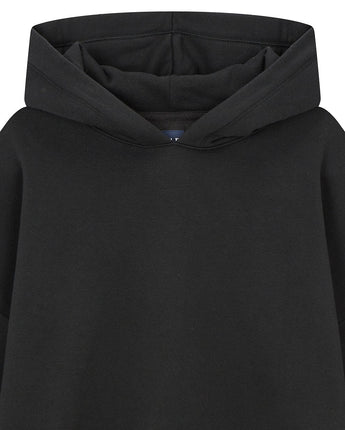 [GAP] [2023 FW] [Women] Drop shoulder soft hooded T-shirt_ BLACK (5123327101099) (XS-L) - コクモト KOCUMOTO