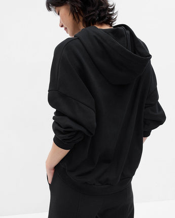 [GAP] [2023 FW] [Women] Line logo patch hooded sweatshirt_ BLACK (5123327006064) (XS-L) - コクモト KOCUMOTO