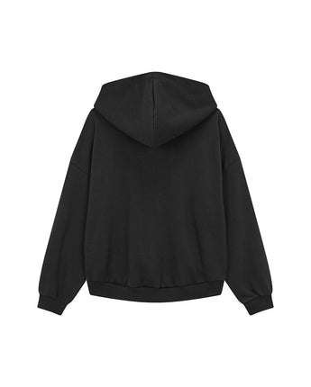 [GAP] [2023 FW] [Women] Line logo patch hooded sweatshirt_ BLACK (5123327006064) (XS-L) - コクモト KOCUMOTO