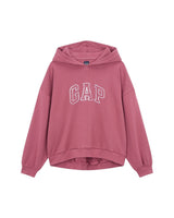 [GAP] [2023 FW] [Women] Line logo patch hooded sweatshirt_ DARK PINK (5123327006099) (XS-L) - コクモト KOCUMOTO