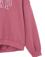 [GAP] [2023 FW] [Women] Line logo patch hooded sweatshirt_ DARK PINK (5123327006099) (XS-L) - コクモト KOCUMOTO