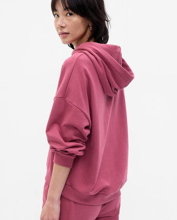 [GAP] [2023 FW] [Women] Line logo patch hooded sweatshirt_ DARK PINK (5123327006099) (XS-L) - コクモト KOCUMOTO