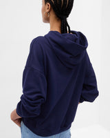 [GAP] [2023 FW] [Women] Line logo patch hooded sweatshirt_ NAVY (5123327006056) (XS-L) - コクモト KOCUMOTO