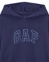 [GAP] [2023 FW] [Women] Line logo patch hooded sweatshirt_ NAVY (5123327006056) (XS-L) - コクモト KOCUMOTO