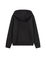 [GAP] [2023 FW][Women] LOGO PATCH SHERPA HOOD ZIP-UP_ BLACK (5123327008099) (XS-L) - コクモト KOCUMOTO