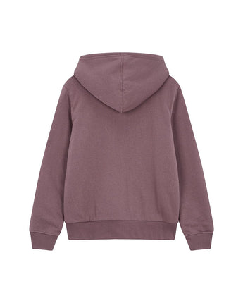 [GAP] [2023 FW][Women] LOGO PATCH SHERPA HOOD ZIP-UP_ LIGHT BROWN (5123327008067) (XS-L) - コクモト KOCUMOTO