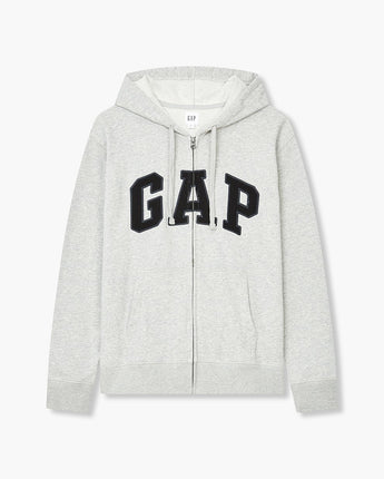 [GAP] [2024 S/S] [Men] Heritage Logo Hooded Zip-Up _ MELANGE GRAY (5114127002083) (S-XL) - コクモト KOCUMOTO