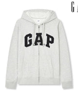 [GAP] [2024 S/S] [Men] Heritage Logo Hooded Zip-Up _ MELANGE GRAY (5114127002083) (S-XL) - コクモト KOCUMOTO