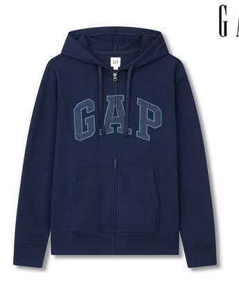 [GAP] [2024 S/S] [Men] Heritage Logo Hooded Zip-Up _ NAVY (5114127002056) (S-XL) - コクモト KOCUMOTO