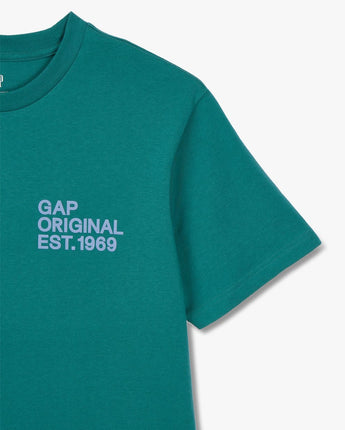 [GAP] 24SS [Men] 1969 logo graphic t-shirt _ GREEN(5114126009041) カップルアイテム - コクモト KOCUMOTO