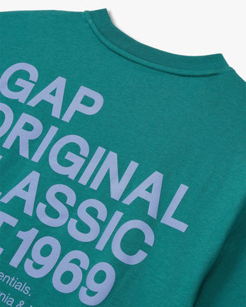 [GAP] 24SS [Men] 1969 logo graphic t-shirt _ GREEN(5114126009041) カップルアイテム - コクモト KOCUMOTO