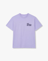 [GAP] 24SS [Men] 1969 logo graphic t-shirt _ LIGHT PURPLE(5114126009069) カップルアイテム - コクモト KOCUMOTO