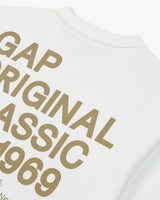 [GAP] 24SS [Men] 1969 logo graphic t-shirt _ WHITE(5114126009001) カップルアイテム - コクモト KOCUMOTO