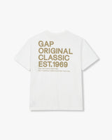 [GAP] 24SS [Men] 1969 logo graphic t-shirt _ WHITE(5114126009001) カップルアイテム - コクモト KOCUMOTO