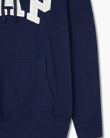 [GAP] [24S/S] [Men] Heritage Logo Hooded T-shirt _ NAVY (5114127006056) (S-XL) - コクモト KOCUMOTO