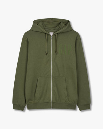 [GAP] 24SS [Men] Logo Graphic Hooded Zip-Up _ FATIGUE(5114127001043) (S-XL) - コクモト KOCUMOTO