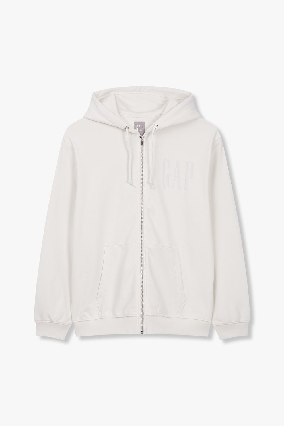 [GAP] 24SS [Men] Logo Graphic Hooded Zip-Up _ WHITE(5114127001001) (S-XL) - コクモト KOCUMOTO