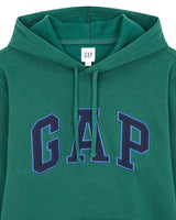 [GAP] [Men] Heritage Logo Hooded T-shirt _ DARK GREEN (5113327003043) (XS-XXL) - コクモト KOCUMOTO