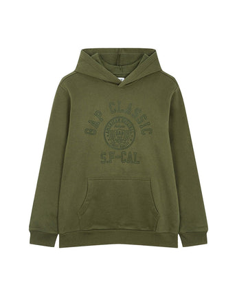 [GAP] [Men] Vintage Logo Hooded T-shirt _ FATIGUE(5113327022047) (XS-XL) - コクモト KOCUMOTO