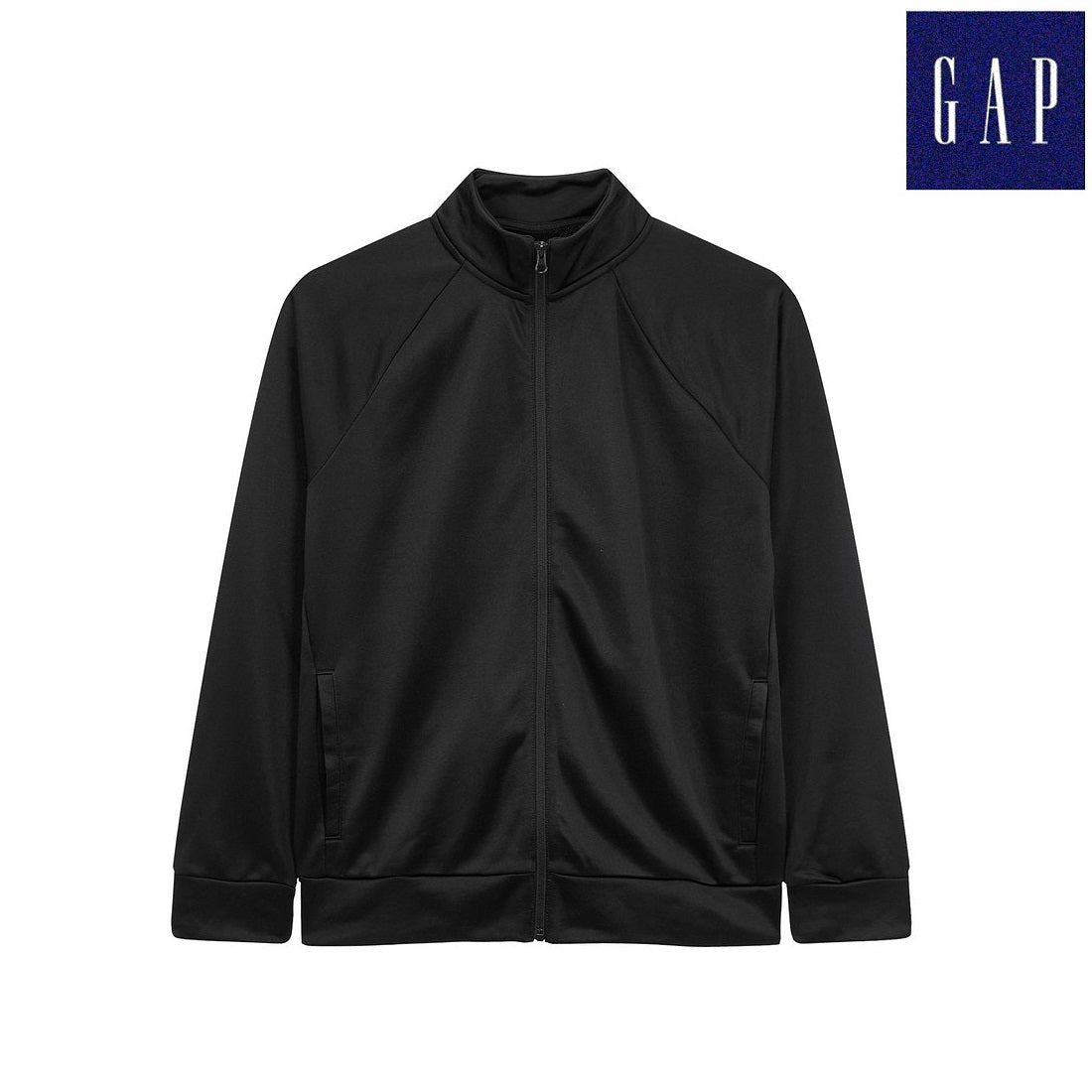 [GAP] Raglan sleeve track jacket _ BLACK(5113427003099)(XS-XL) 男女共用 ジャージ - コクモト KOCUMOTO