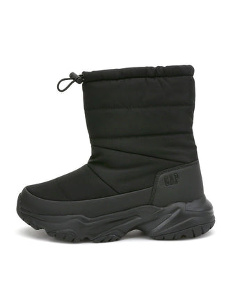 [GAP] Warm padded boots _ BLACK (23~28) 冬のブーツ 防寒用品 - コクモト KOCUMOTO