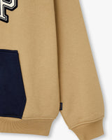 [GAP X DAP] 24SS Logo color block hoodie T-shirt _ KHAKI(5114127011048) (S-XL) - コクモト KOCUMOTO