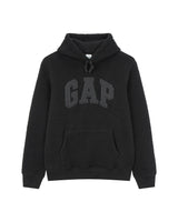 [GAP][2023 FW] Logo patch sherpa hooded sweatshirt_ BLACK (5113327024099)(XS-XXL) - コクモト KOCUMOTO