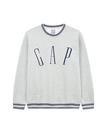 [GAP][2023 FW][Men] Embroidered logo crew neck sweatshirt 4色 (5113327012)(XS-XXL) - コクモト KOCUMOTO