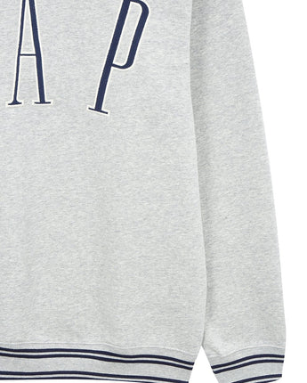 [GAP][2023 FW][Men] Embroidered logo crew neck sweatshirt 4色 (5113327012)(XS-XXL) - コクモト KOCUMOTO