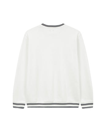 [GAP][2023 FW][Men] Embroidered logo crew neck sweatshirt 4色 (5113327012)(XS-XXL) - コクモト KOCUMOTO