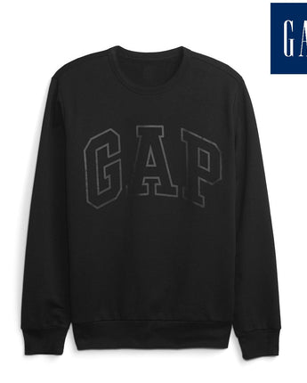 [GAP][2023 FW][Men] Line logo graphic sweatshirt_ BLACK (5113327013099)(XS-XXL) - コクモト KOCUMOTO