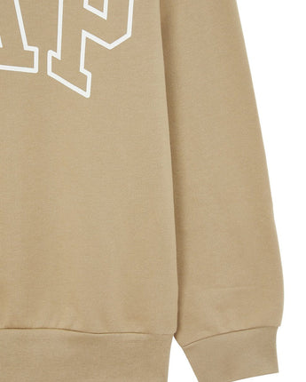 [GAP][2023 FW][Men] Line logo graphic sweatshirt_ DARK BEIGE (5113327013013)(XS-XXL) - コクモト KOCUMOTO